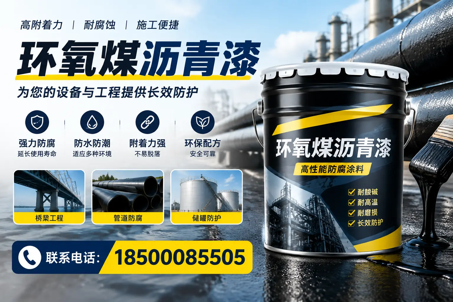 环氧煤沥青漆与其他涂料的对比分析，助力襄都企业决策